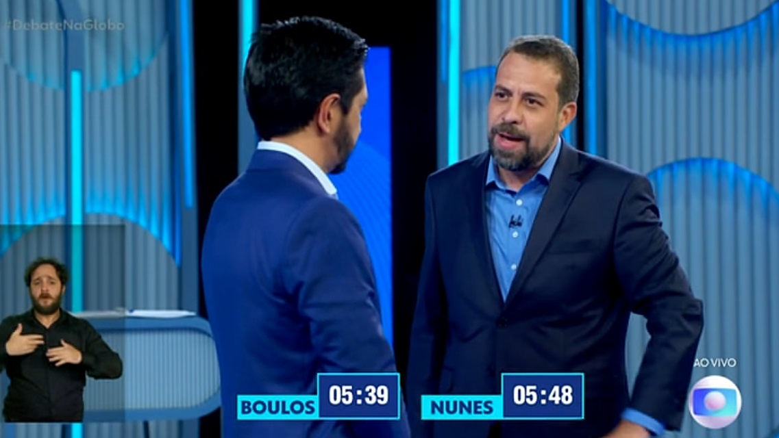 Debate: In SP, Haddad is mentioned by Nunes and Boulos in a confrontation on Globo