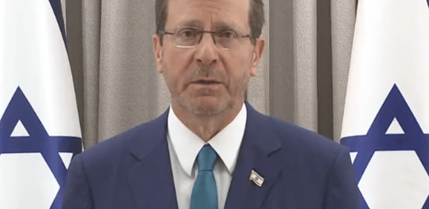 Presidente de Israel, Isaac Herzog, em imagem de arquivo