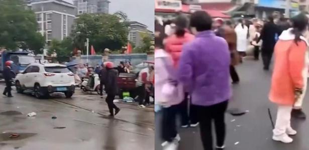 Atropelamento aconteceu na frente de uma escola primária de Hunan, na região central da China