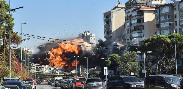 Israeli army resumes bombing south of Beirut