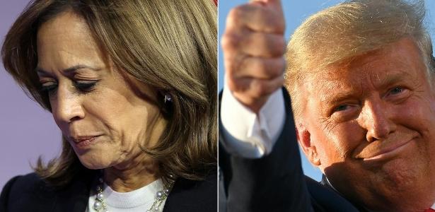 Kamala Harris e Donald Trump