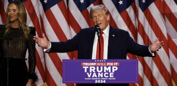 Donald trump discursa na Flórida