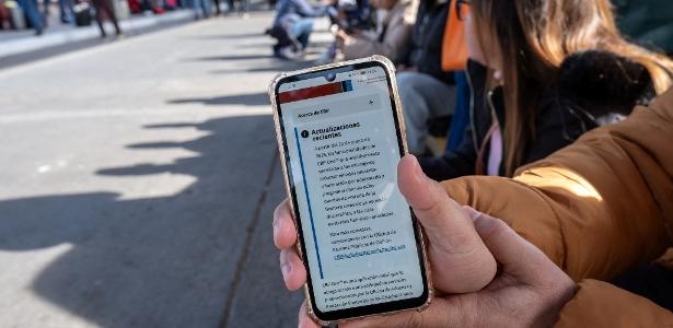 Aplicativo CBP One, parte de um dos programas do governo Biden para imigrantes, deixou de funcionar logo após a posse de Trump