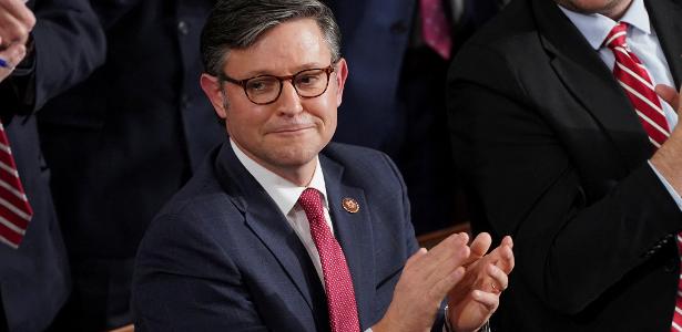 O deputado americano Mike Johnson
