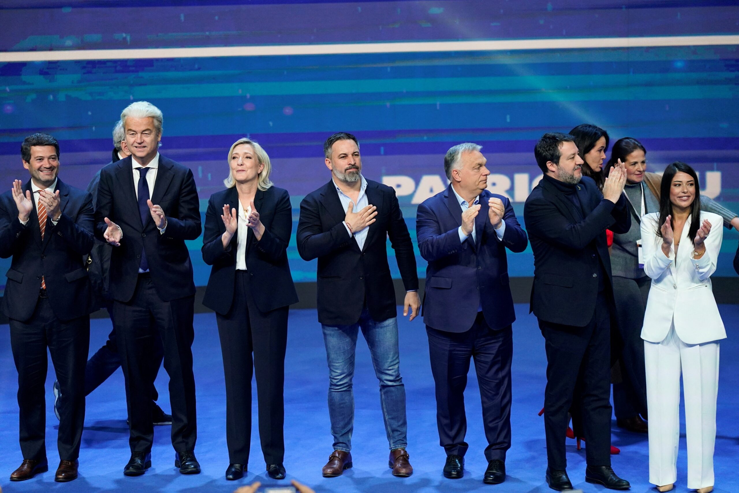 Orbán and Le Pen praise Trump in a right-wing dome in Madrid
