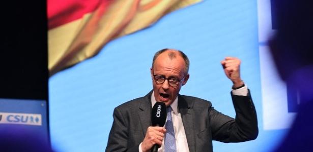 Friedrich Merz está na frente nas pesquisas de boca de urna