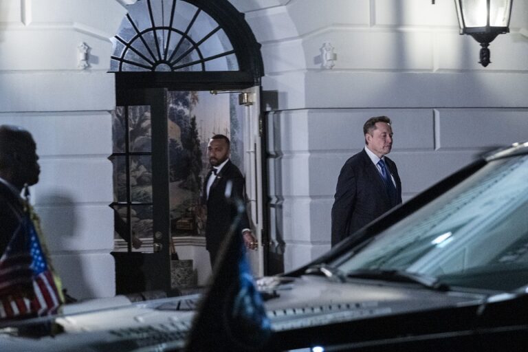 Inside the explosive meeting where Trump's office put musk on the wall
