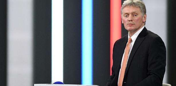23.dez.2021 - O porta-voz do Kremlin, Dmitri Peskov