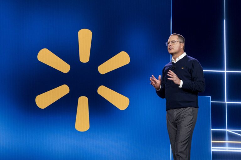 How does Walmart CEO remain confident in the face of Trump's fares?
