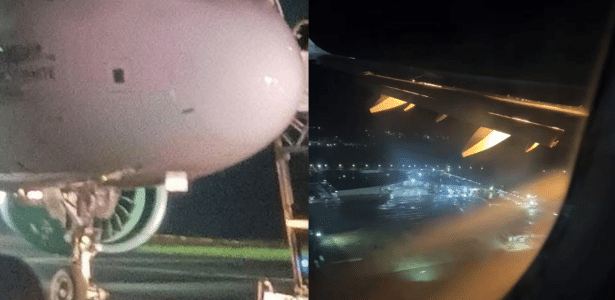 Airbus da Frontier Airlines teve roda arremessada e motor em chamas após falha durante pouso