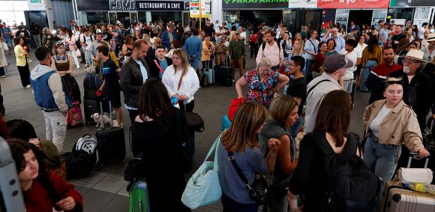 Aeroporto de Madri foi fechado após apagão