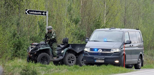 Os helicópteros caíram em uma área próxima do Aeroporto de Eura, na Finlândia