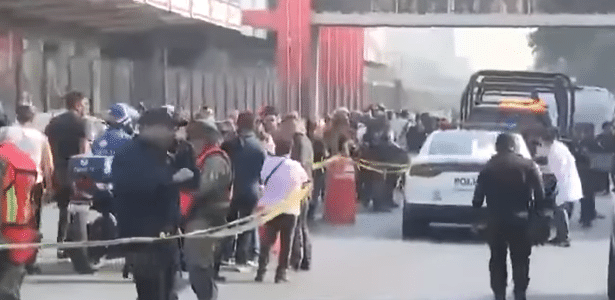 20.mai.2025 - Ximena Guzmán e José Muñoz foram assassinados na Calzada de Tlalpan, avenida que liga o centro ao sul da capital