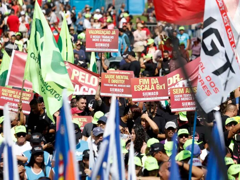 Without Lula, act in São Paulo unites union centrals and government by the end of the 6 × 1 scale
