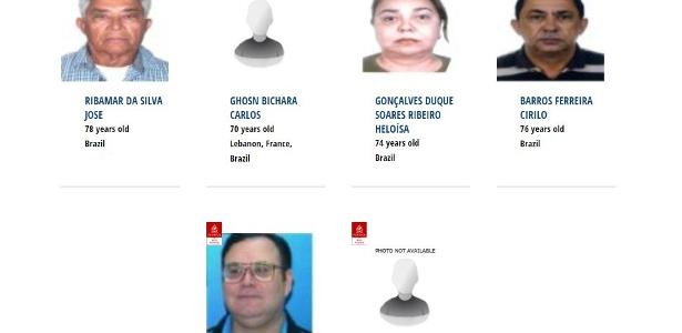 Brasileiros lista de procurados da Interpol