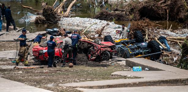 After dozens of deaths, Texas seeks missing waiting for more rain