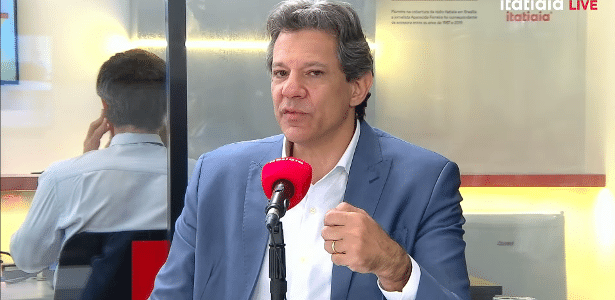 24 jul. 2025: Ministro da Fazenda, Fernando Haddad, em entrevista à Rádio Itatiaia