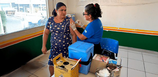 Vacinação contra o sarampo é intensificada em Brasileia, no Acre, na fronteira com a Bolívia