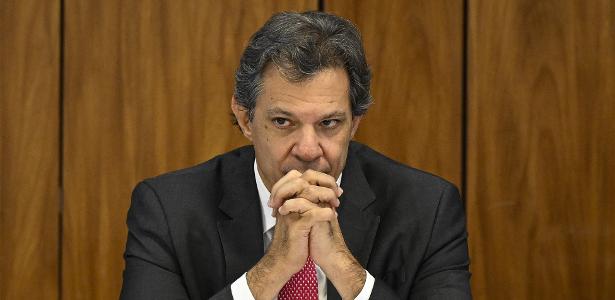 O ministro da Fazenda, Fernando Haddad