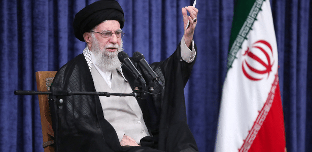 16.jul.2025 - O líder supremo do Irã, Ali Khamenei