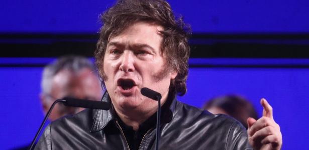 O presidente da Argentina, Javier Milei