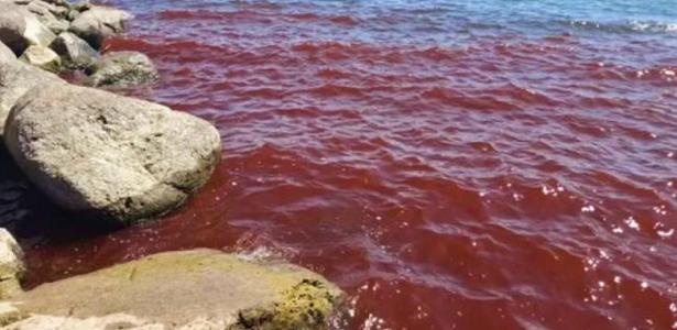 Águas do mar da Galileia ficam vermelhas e despertam teorias apocalípticas