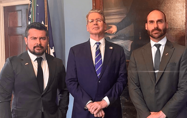 Photo: Eduardo Bolsonaro says he met with US Treasury Secretary
