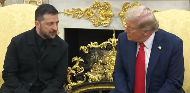 Trump tells Zelensky that Putin wants end of the war and proposes a meeting of the three