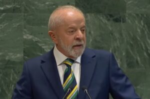 Lula in a speech during the UN General Assembly in New York 2025
