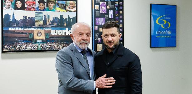 Lula e Zelensky se reuniram em Nova York