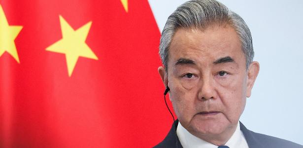 O ministro das Relações Exteriores da China, Wang Yi, durant evento da Organização para Cooperação de Xangai