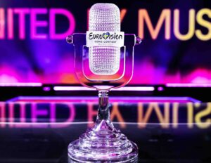 Eurovision 2026 music festival trophy