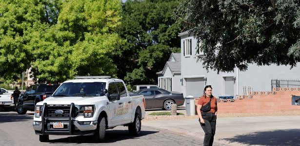 Bairro onde Tyler Robinson vivia, na cidade de Washington, em Utah