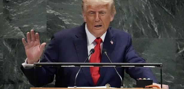 Presidente Donald Trump faz discurso na Assembleia Geral da ONU