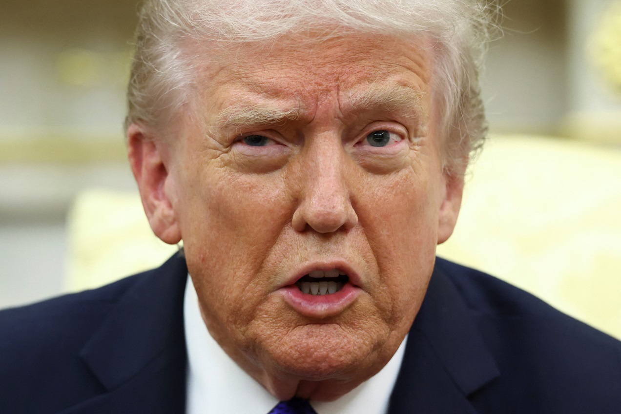 Trump defends new sanctions on Russia, but hopes the measures will not last too long