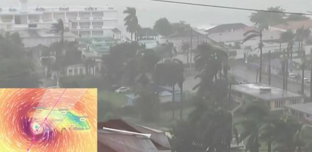 Furacão Melissa atingiu o território jamaicano e provocou destruição