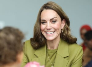 Kate Middleton visits a children's support center in Oxford