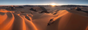 The calm of the Sahara desert was one of the Top100 images at the Epson Pano Awards