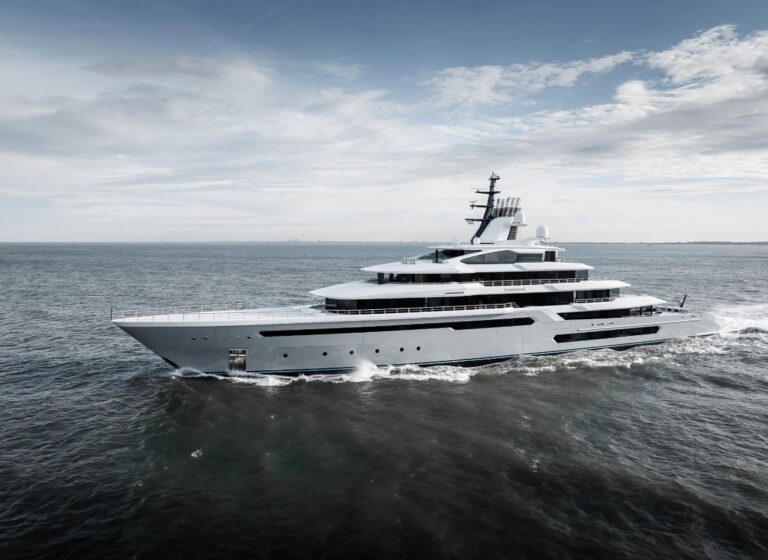 Gaming billionaire's luxury yacht has garage for submarine and hospital; look
