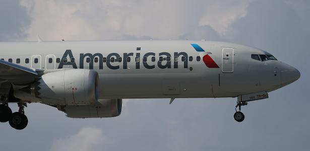 Avião da American Airlines