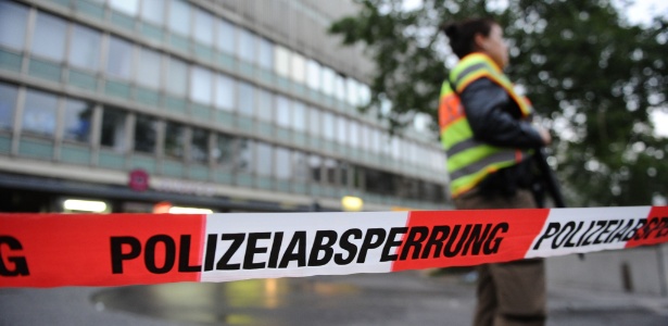 Bloqueio policial na Alemanha