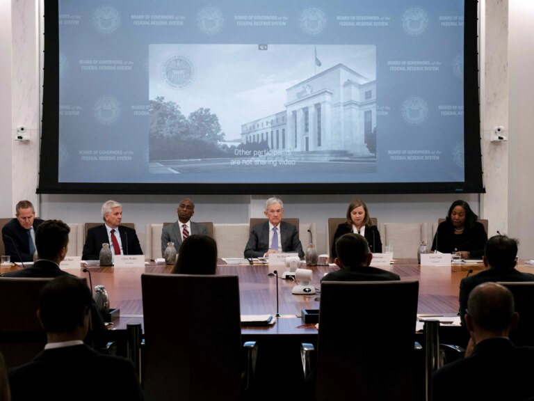 Reunião do Fed, o BC dos EUA (Foto: Caroline Gutman/The New York Times)