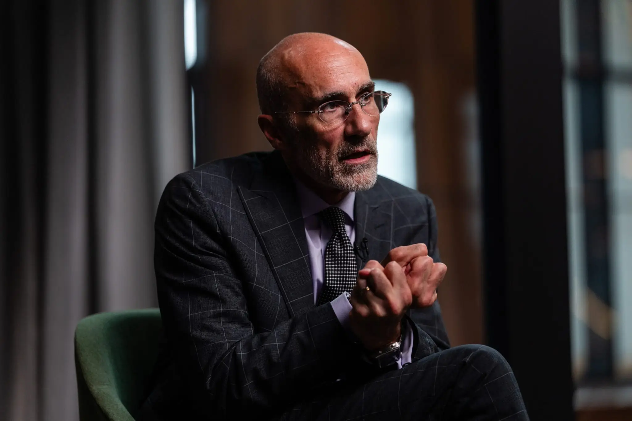 Arthur Brooks, professor de Harvard professor que dá curso sobre felicidade (Foto: Eric Lee/Bloomberg/Getty Images/The New York Times Licensing Group)