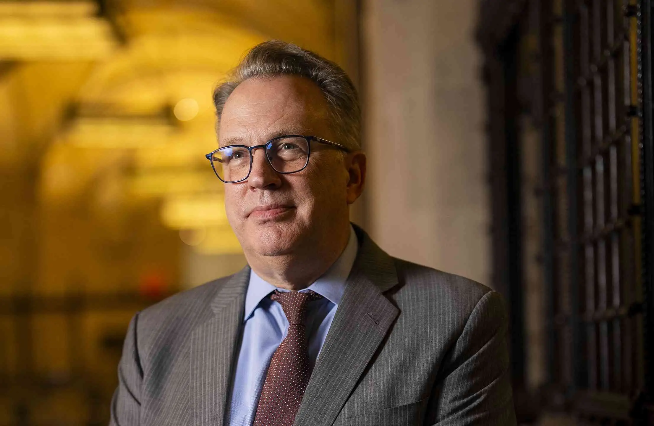 John Williams, presidente do Fed de Nova York (Foto: Vincent Alban/The New York Times/Arquivo)