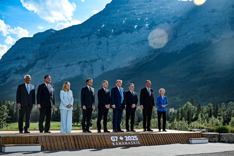 Encontro de líderes do G7, os países mais ricos do mundo (Foto: Kenny Holston/The New York Times/Arquivo)
