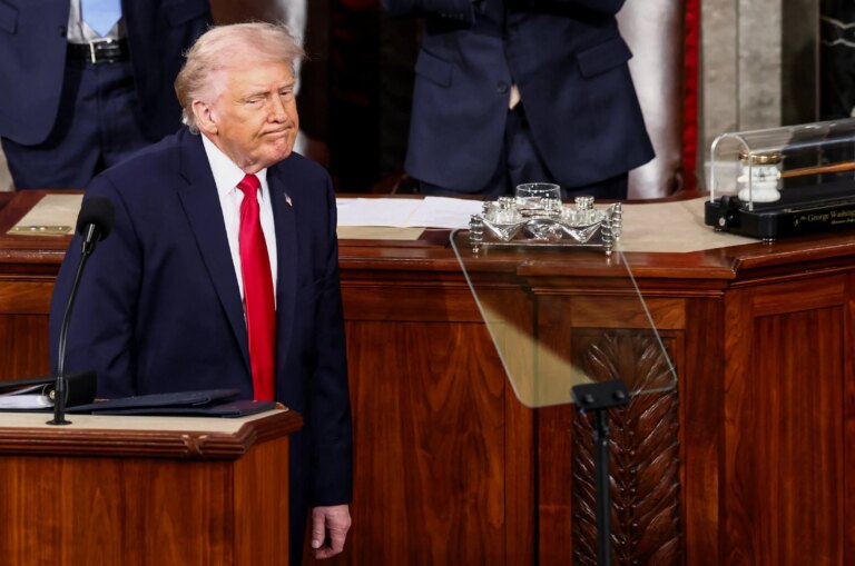 Trump uses speech to repeat false claims about fraud in upcoming elections
