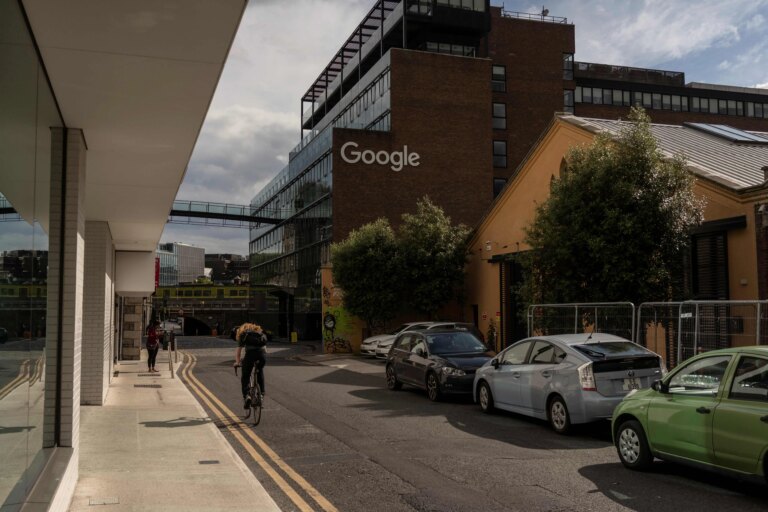 Escritório do Google na Irlanda (Foto: Paulo Nunes dos Santos/The New York Times)