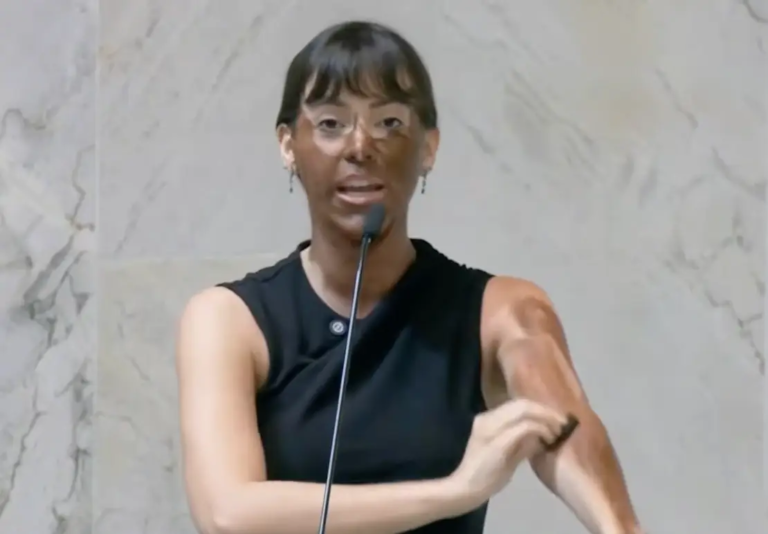 Fabiana Bolsonaro - Alesp/Reprodução