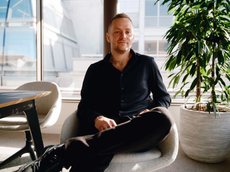 Josh Payne, que era mineiro de carvão e virou CEO de empresa gigante de data center (Foto: Charlotte Hadden/The New York Times)