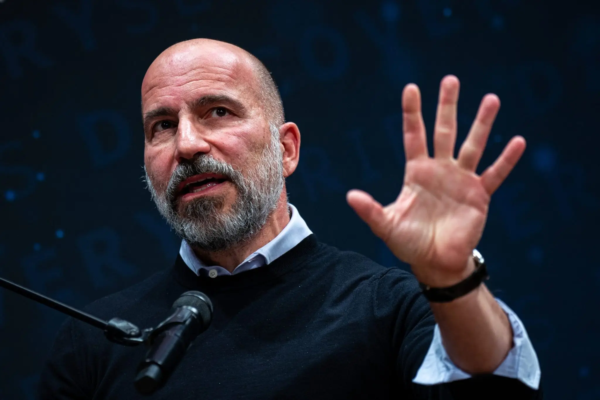 CEO do Uber, Dara Khosrowshahi, diz que o talento mais importante na vida é trabalhar duro (Foto: Bloomberg/Getty Images/Fortune)